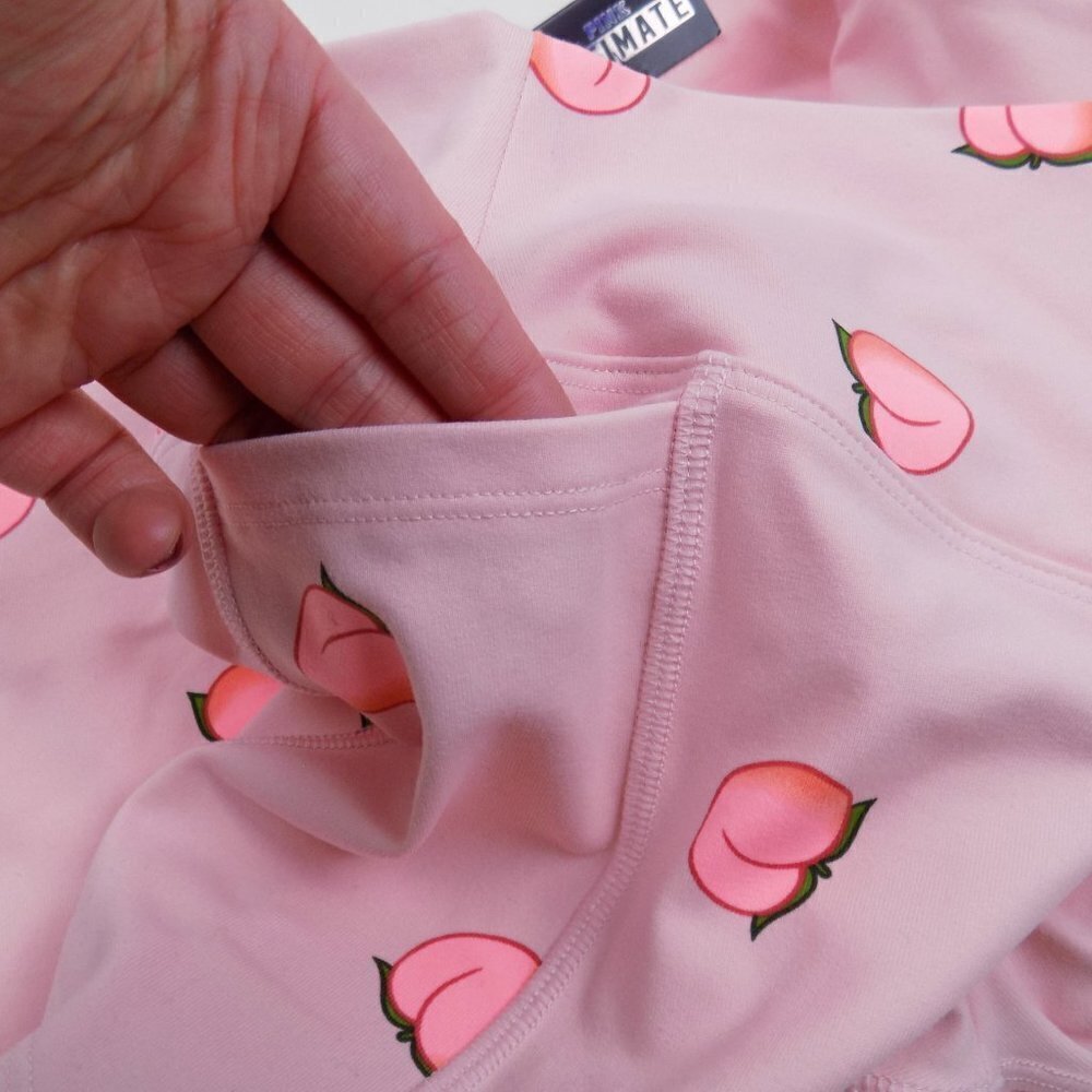 nwt victoria's secret PINK ultimate leggings peach emoji print - Picture 7 of 7